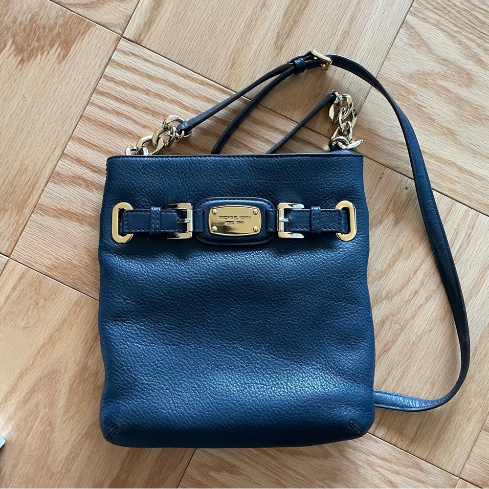 Blue Michael Kors Shoulder Bag